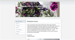 Desktop Screenshot of biokraeuter-kremel.com